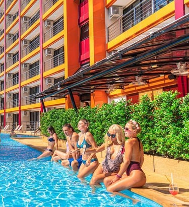 poolside restaurant Phuket