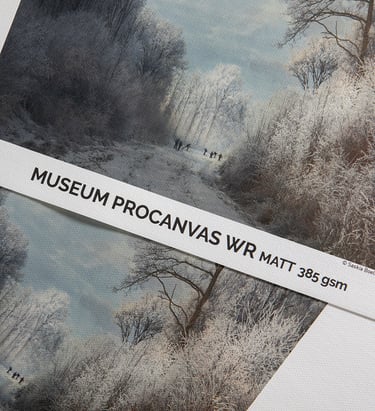 Impression sur toile