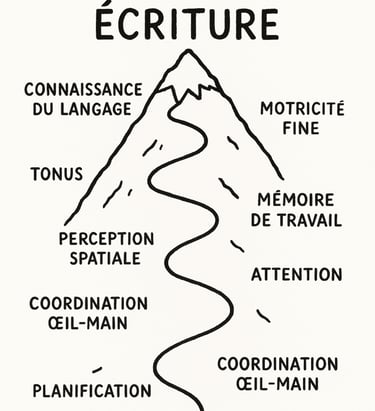 compétences nécessaires à l'acquisition de l'écriture