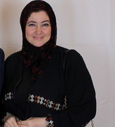 A portrait of trainer Buthaina Awwad