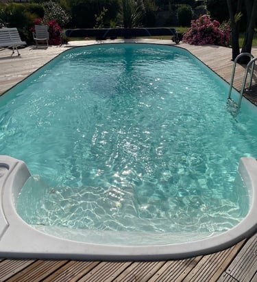 Rénovation d'une piscine en Nouvelle Aquitaine, 10m x 4m