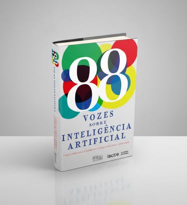 Book cover 88 vozes em inteligencia artificial