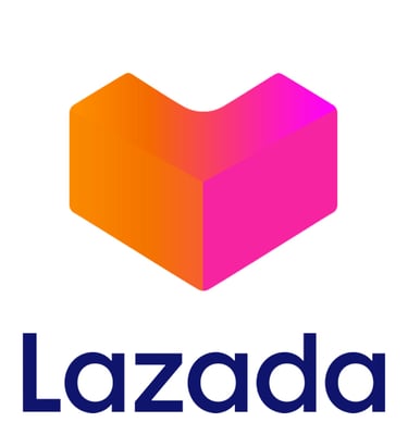 Logo Lazada di website Sandal Gunung Sabertooth