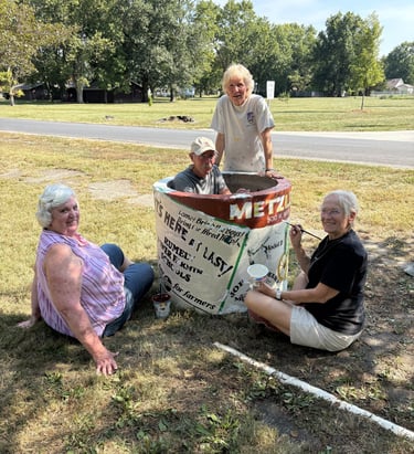 Andrea Duncan, Mary, Bernie & wife