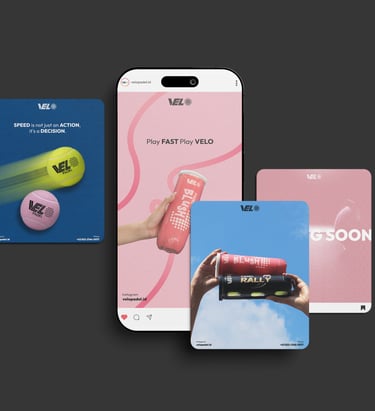 Desain feed VELO padel