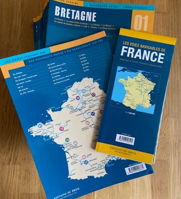 Carte Fluviale France