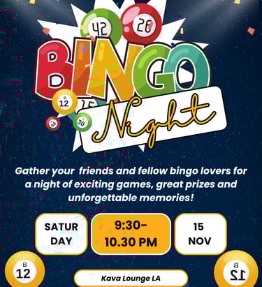 Kava Lounge LA serves the Reseda area as a welcoming place for scheduled activities and community us