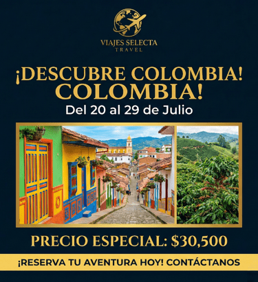 Descubre Colombia al máximo, con esta super promoción
