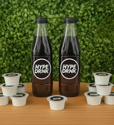 Hype Drink. O equilíbrio perfeito entre preço, consistência e performance. R$ 380.