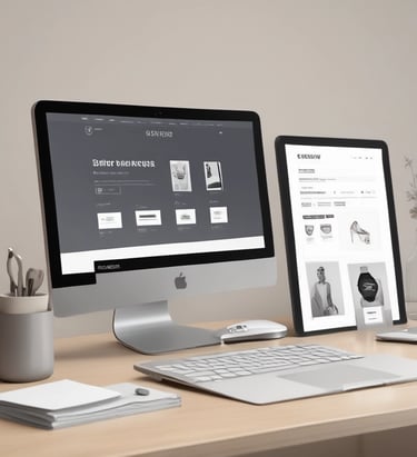 An open laptop displaying a project management dashboard.