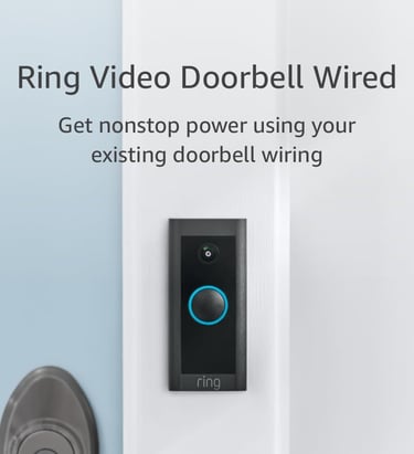 El Ring Video Doorbell es el mejor timbre inteligente 2025, con video HD y reducción de robos.