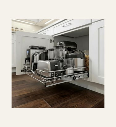 HOLDN’ STORAGE Pull Out Cabinet Organizer 11 x 21 