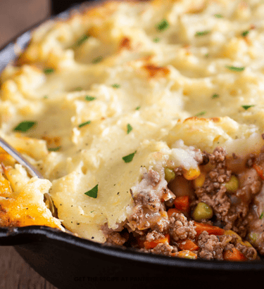 thm casserole dish made with freeze dried food