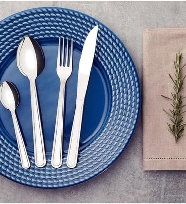 Faqueiro Tramontina Aço Inox Facas Churrasco Búzios 72 Peças