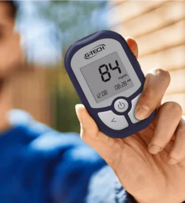 Medidor Glicose Diabete Gtech Vita Kit