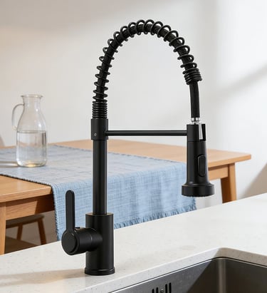 Torneira De Cozinha Gourmet , Mola Extensível , Modelo De Banc