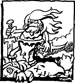 Beanfolk Warrior,  1E Cover