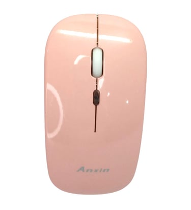 Anxin dual-mode rechargeable wireless mouse with slim design
