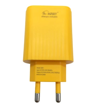 AMart USB Charging Adapter Reliable  Charging – Affordable, Compact & Compatible