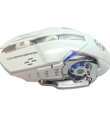 Wireless Gaming Mouse with RGB rechargeable battery beautiful design