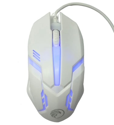 RGB Optical Mouse - Smooth performance and a soft light-change design for everyday use