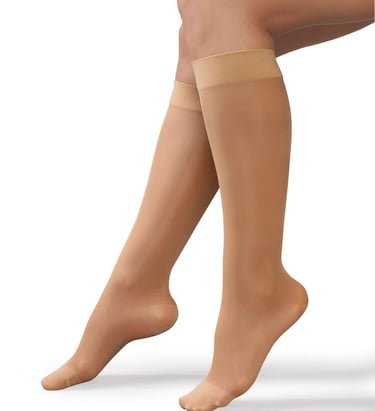 Media de compresión para várices a la rodilla