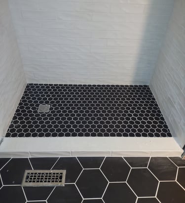 bespoke tile shower