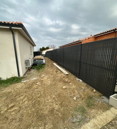 cloture en lame à Ramonville Sainte Agne