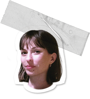 Uitgeknipt portret van Iris van Dijk 