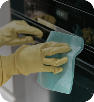 Oven cleaning