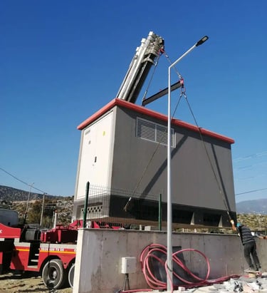 trafo köşkü montajı antalya