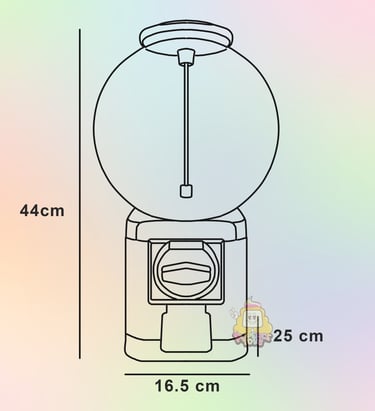 Sewa Custom Gachapon | Ukuran Petit Gacha