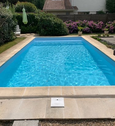 Rénovation d'une piscine en Nouvelle Aquitaine, 9m x 4m