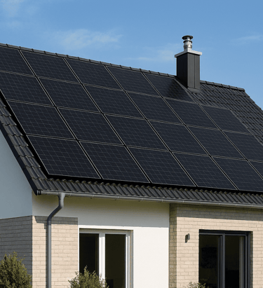 Installation de panneaux solaires 