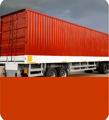 Fully enclosed Dry Van Trailer for secure cargo delivery – weatherproof and ICAT-approved design.