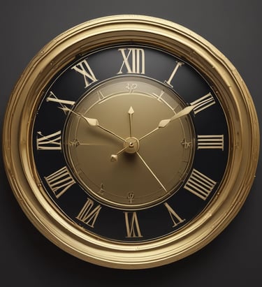 A clock showing 8pm, symbolizing the weekly meeting time.