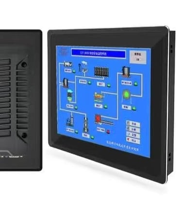 Card-Swiping and QR-code Scanning Fully Enclosed Industrial Display