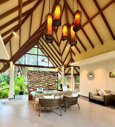 Baros Maldives spa reception