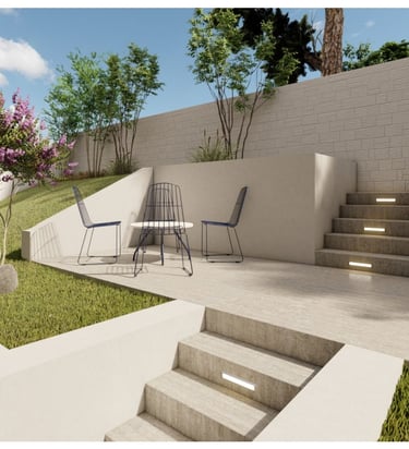Backyard leveling in Orange county CA