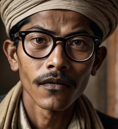 Chandra Singh Garhwali, with the Gadar Party