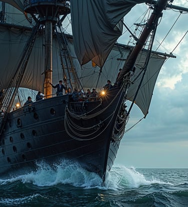 Blackbeard joins with Benjamin Hornigold