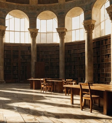 The Library of Alexandria in Egypt