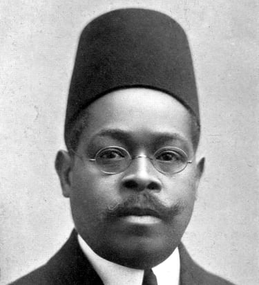 Photo of Duse Mohamed the journalist.
