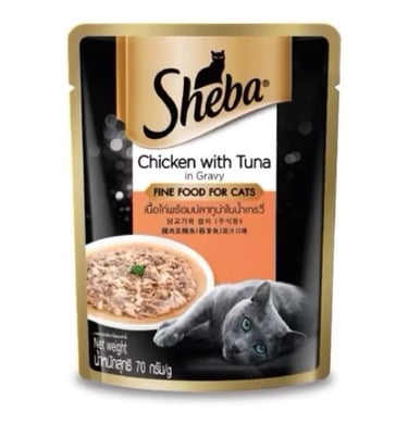 SHEBA CHICKEN TUNA WETFOOD