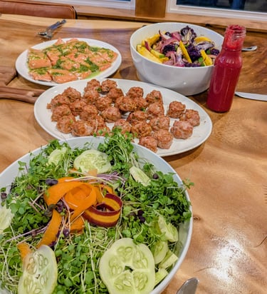 Private chef service for oregon washington adventures retreats destination weddings gluten free