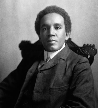 Samuel Coleridge Taylor world famous gifted British composer, conductor and violinist