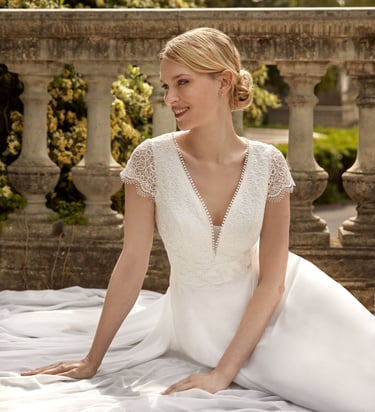 robe de mariée bohème 