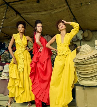 Campaña editorial FS2024 - Diseñador Leonardo Agudelo | Foto por: Niko Mondi