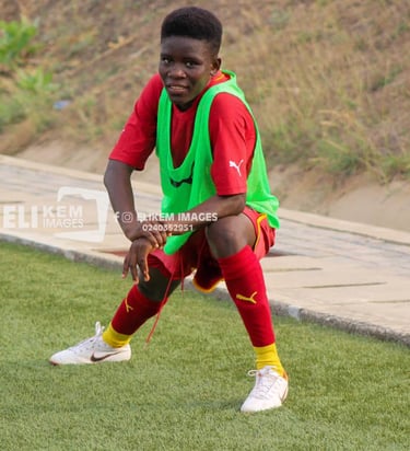 A post from Comfort Owusu, a football player for Hasaacas Ladies and Ghana national team(black princ