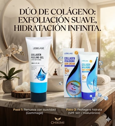 Gel Exfoliante + Protector Solar 50 SPF 